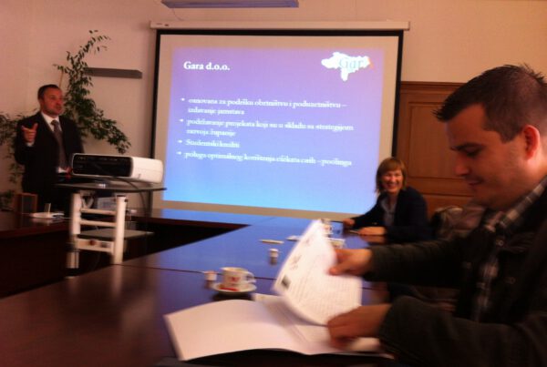 Nastavljaju se radionice za djelatnike grada Virovitice u sklopu Projekta „Izgradnja pristupnih cesta parcelama u poduzetničkoj zoni III u Virovitici – faze II i IV“