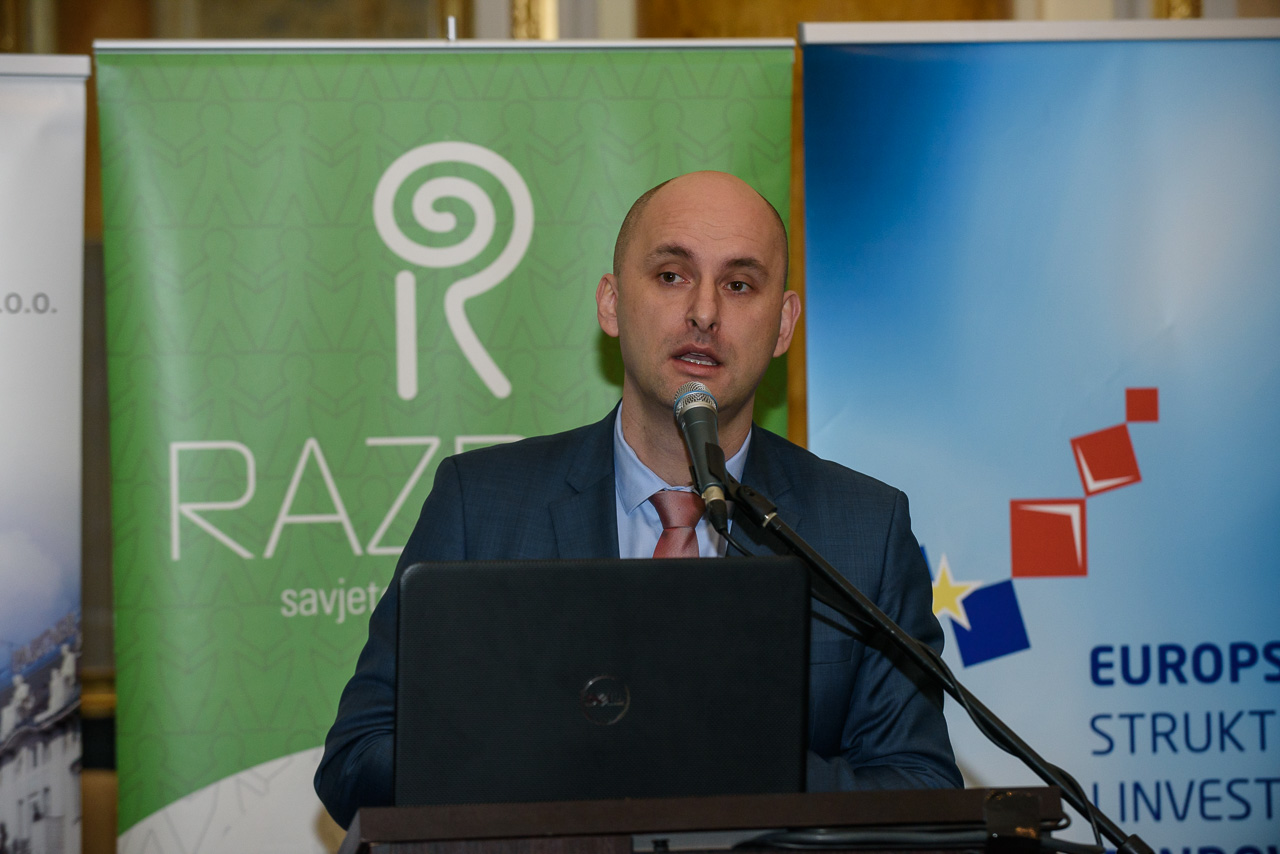 Ministar Tolušić i gradonačelnik Ivica Kirin na konferenciji „Financiranje projekata društvenog i gospodarskog razvoja RH iz fondova EU“
