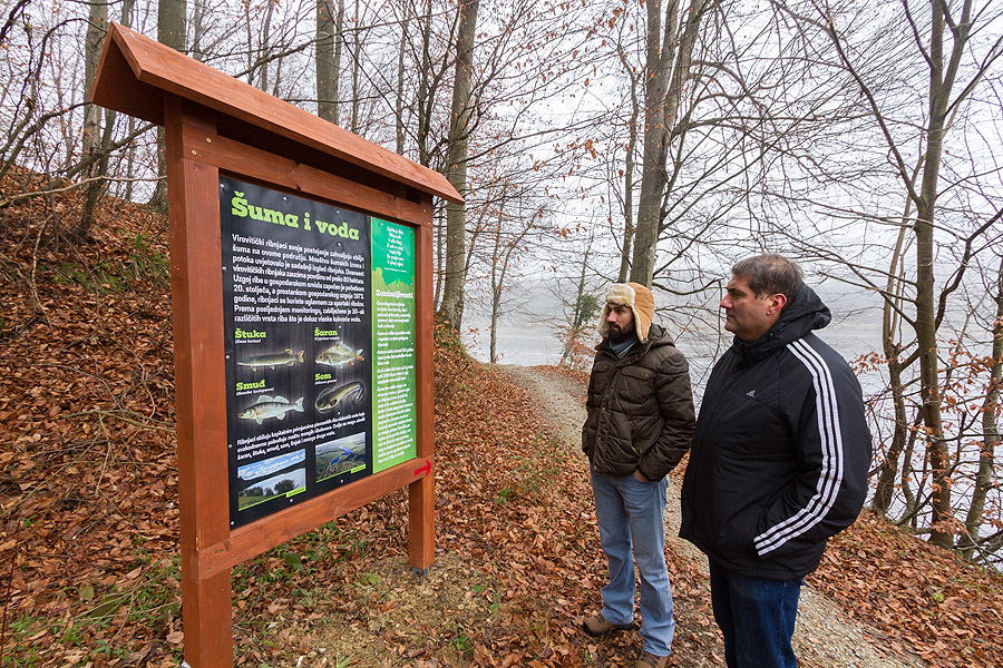Virovitička jezera i Bilogora obogaćeni novouređenom Poučnom stazom