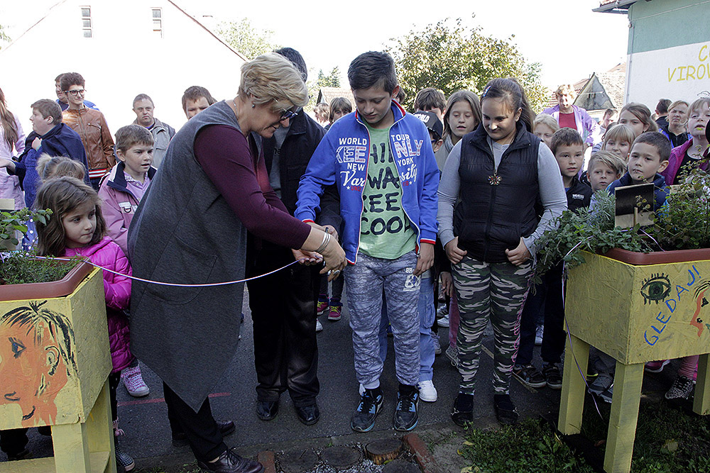 U COOR-u otvoren Senzorni vrt: Dodir, miris, boje i zvuk kao metode učenja