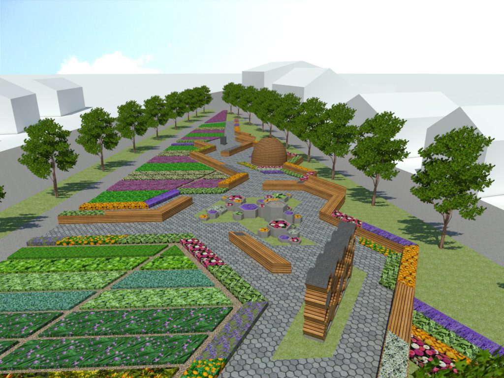 Uskoro kreću radovi na uređenju Malog parka koji će biti preuređen na temu meda i pčelarstva