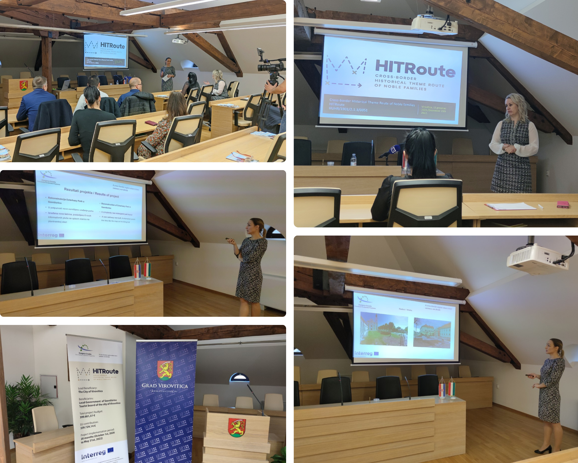 Završio je EU projekt HITRoute u sklopu kojeg je obnovljen Franjevački park u Virovitici