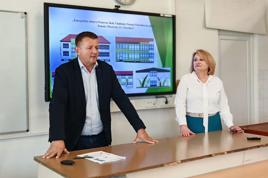 Zgrada za budućnost naših učenika: Održana početna konferencija projekta energetske obnove OŠ Vladimir Nazor Virovitica