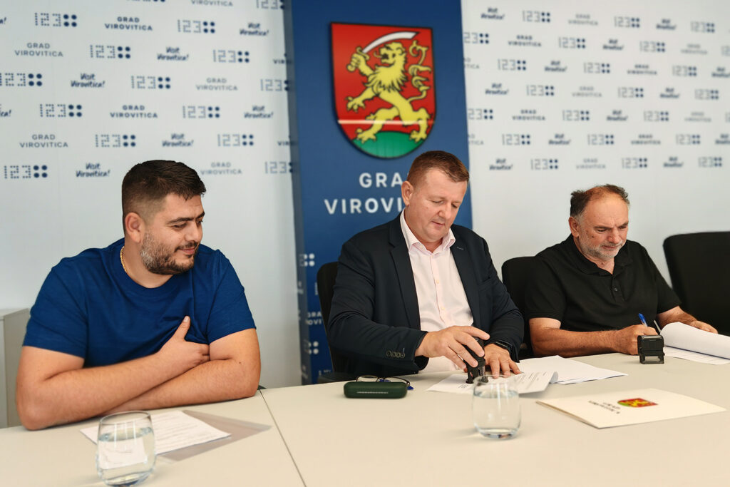 Virovitica kreće u obnovu užeg centra grada: Potpisan ugovor za uređenje Trga kralja Tomislava