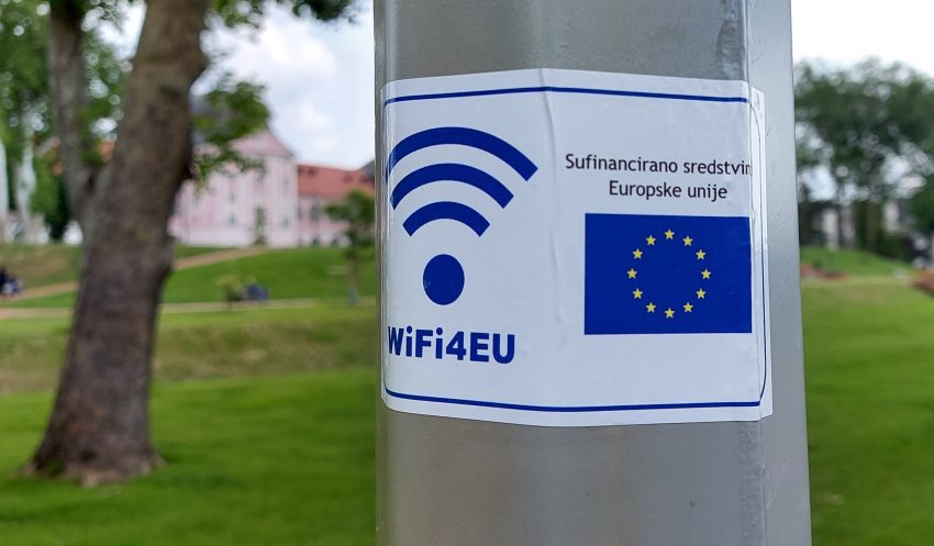 Besplatan internet u Gradskom parku i na šetnici pored Gimnazije