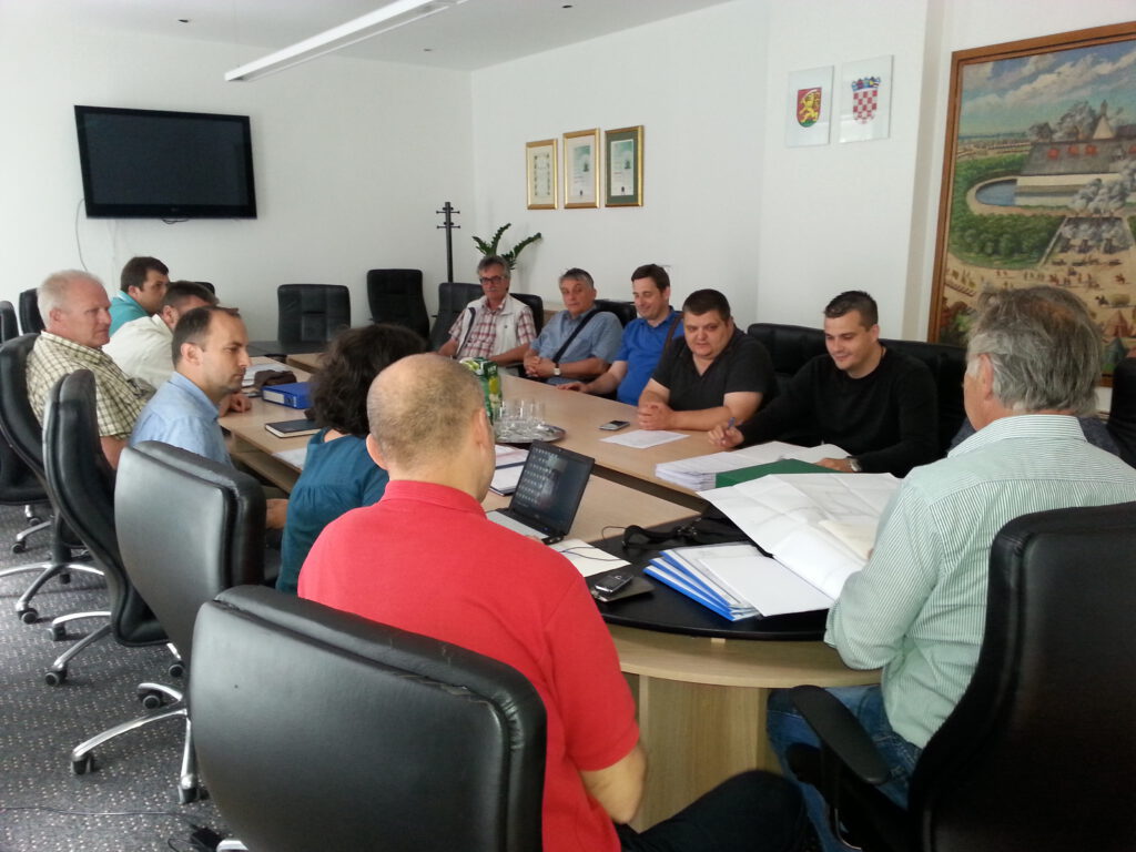 Izvršen tehnički pregled obavljenih radova na izgradnji pristupnih cesta parcelama u Poduzetničkoj zoni III u Virovitici