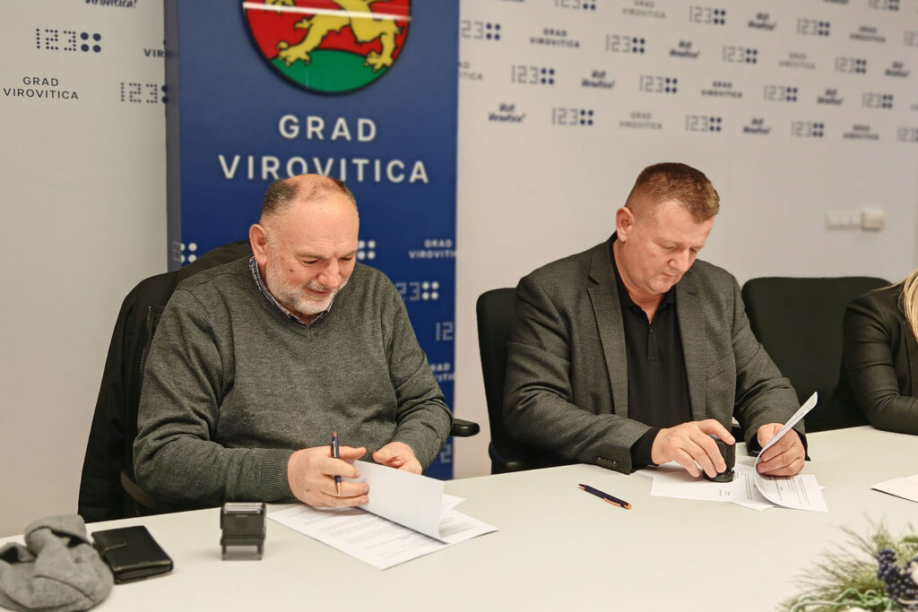 Nastavlja se uređenje središta Virovitice: Potpisan ugovor za rekonstrukciju Trga dr. Franje Tuđmana