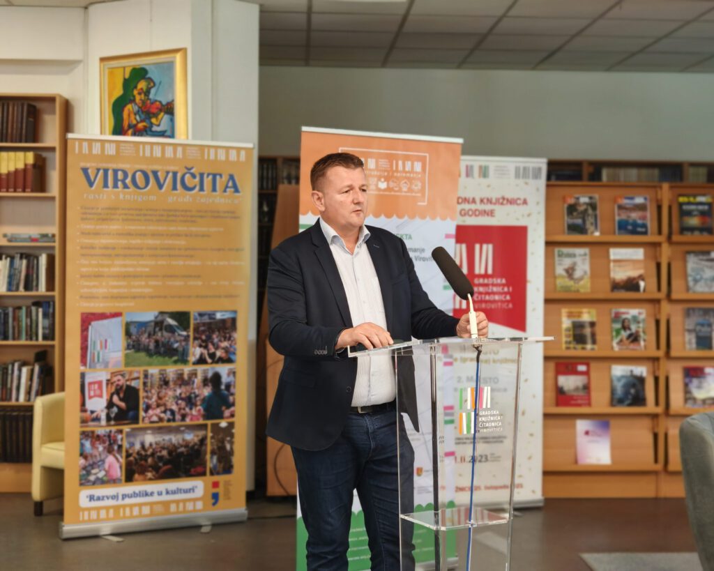 Održana početna konferencija projekta “Rekonstrukcija i opremanje Gradske knjižnice i čitaonice Virovitica” vrijednog 1,2 milijuna eura