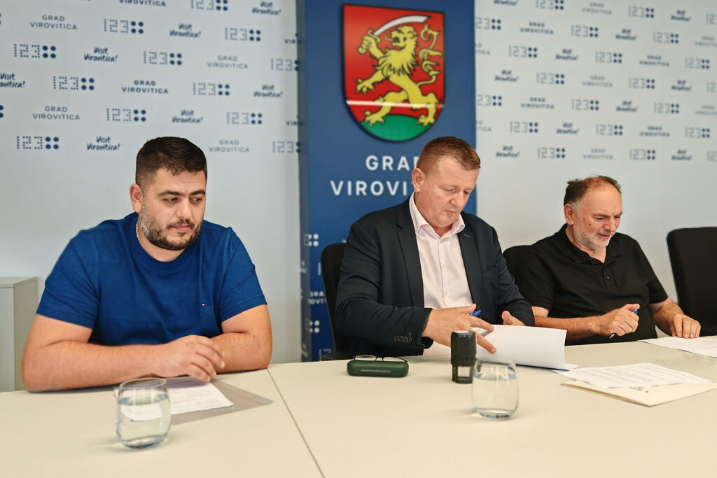 Virovitica kreće u obnovu užeg centra grada: Potpisan ugovor za uređenje Trga kralja Tomislava