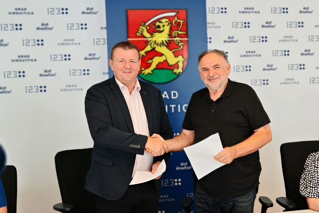 Virovitica kreće u obnovu užeg centra grada: Potpisan ugovor za uređenje Trga kralja Tomislava