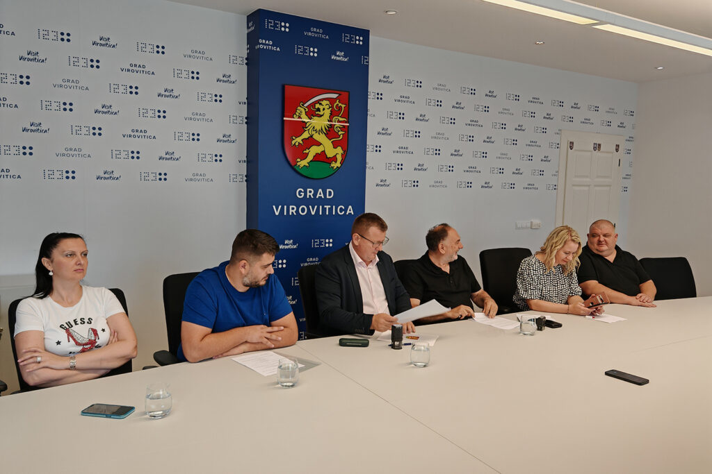 Virovitica kreće u obnovu užeg centra grada: Potpisan ugovor za uređenje Trga kralja Tomislava