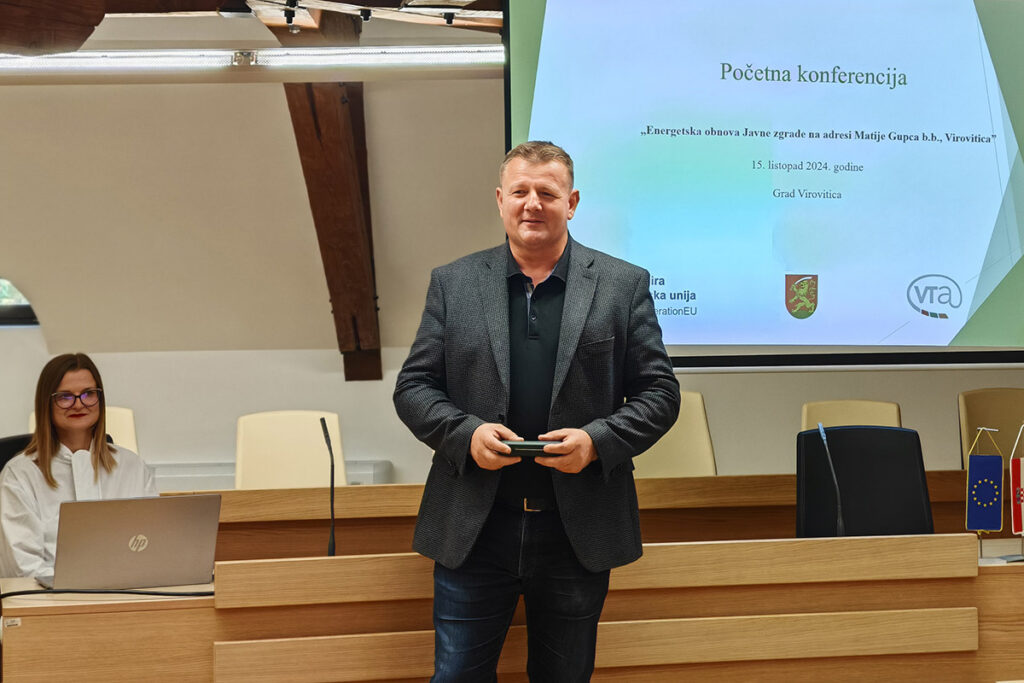Virovitica provodi četrnaesti projekt energetske obnove javnih zgrada: Obnavlja se zgrada u Ulici M. Gupca koju koriste udruge