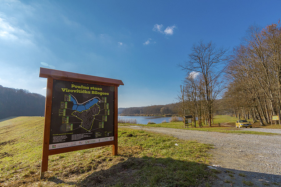 Virovitička jezera i Bilogora obogaćeni novouređenom Poučnom stazom